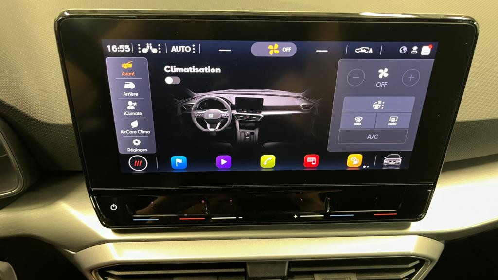 SEAT LEON 1.4 e-HYBRID - 204 - DSG 6  BERLINE FR 