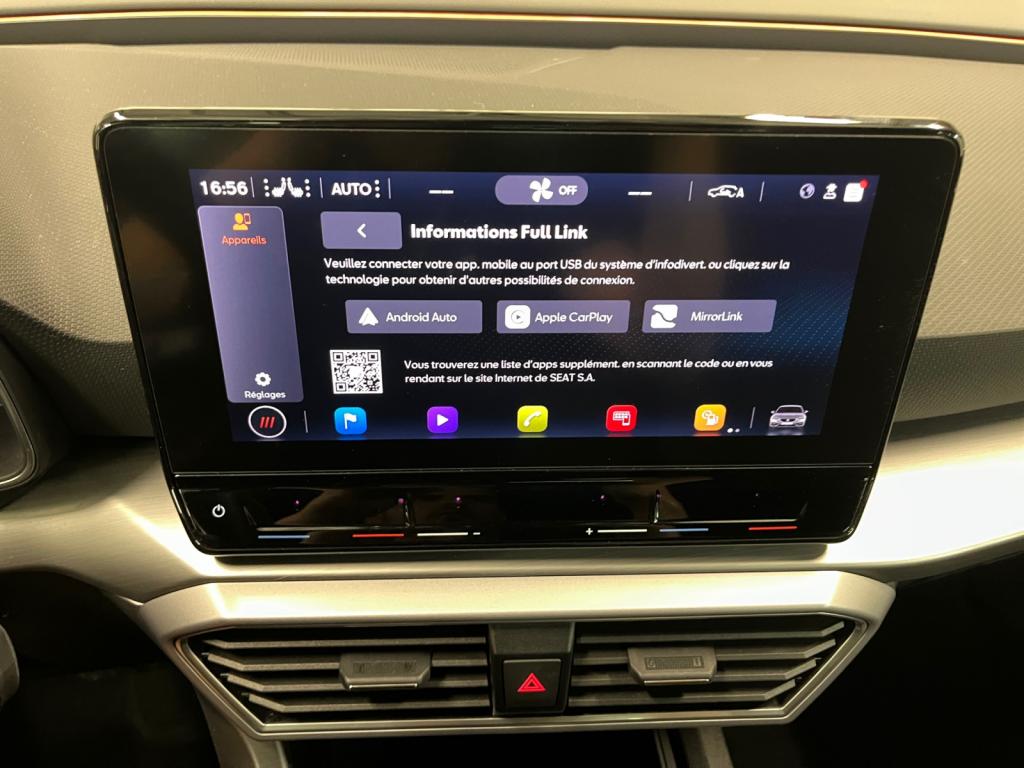 SEAT LEON 1.4 e-HYBRID - 204 - DSG 6  BERLINE FR 