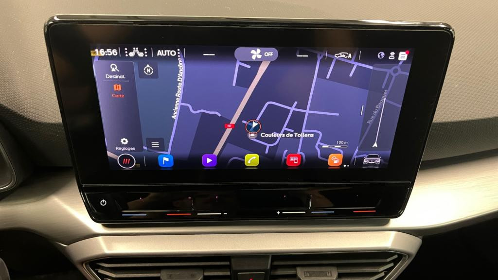 SEAT LEON 1.4 e-HYBRID - 204 - DSG 6  BERLINE FR 