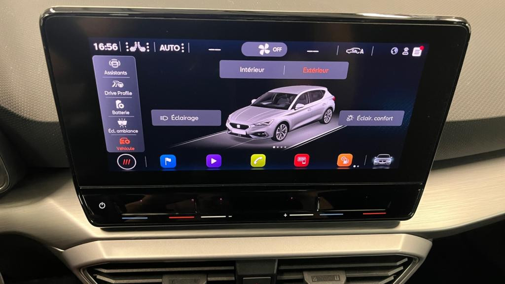 SEAT LEON 1.4 e-HYBRID - 204 - DSG 6  BERLINE FR 