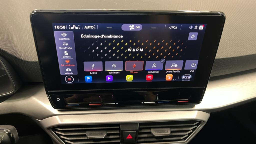 SEAT LEON 1.4 e-HYBRID - 204 - DSG 6  BERLINE FR 