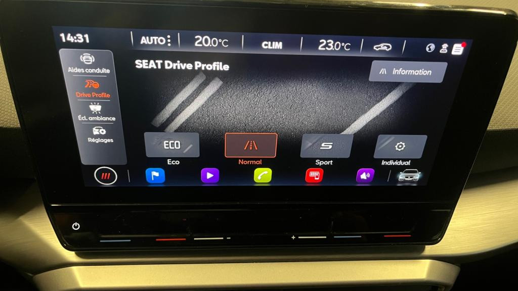 SEAT Leon Sportstourer 2.0 16V TDI - 150 - DSG 7 SPORTSTOURER BREAK FR 