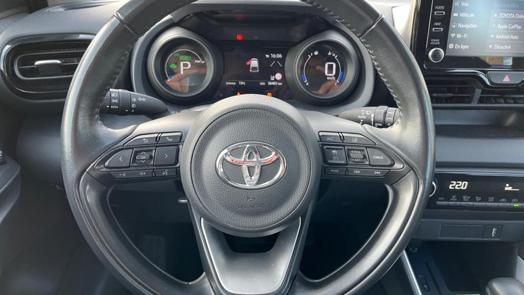 TOYOTA YARIS Hybrid 116h e-CVT IV Iconic - Pack Techno Plus - Toyota Touch & Go