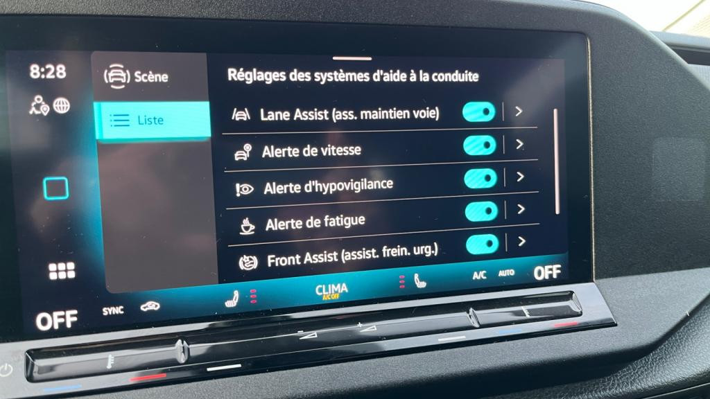 Nouvelle VOLKSWAGEN CADDY Maxi 1.5 eHybrid - 150 - DSG 6 - 7pl  COMBI Maxi Life 