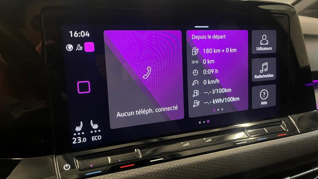 VOLKSWAGEN GOLF 1.4 eHybrid OPF - 245 - DSG 6  VIII BERLINE GTE