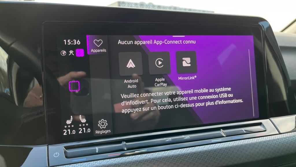 VOLKSWAGEN GOLF 1.5 TSI 130  VIII Active - Extension de Garantie VW 5 ans