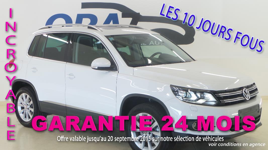 VOLKSWAGEN TIGUAN 2.0 TDI 140CH FAP BLUEMOTION TECHNOLOGY CARAT 4MOT