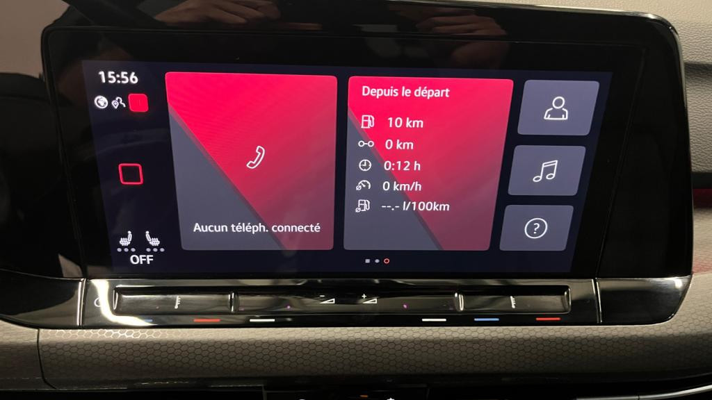 Nouvelle VOLKSWAGEN GOLF 2.0 TSI - 245 - DSG 7  VIII BERLINE GTI