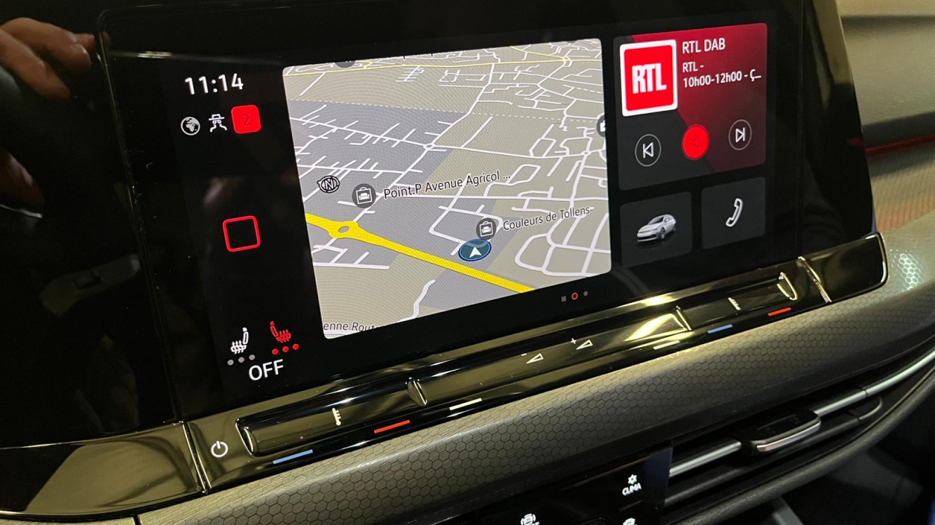 VOLKSWAGEN GOLF 2.0 TSI - 300 - DSG 7  VIII BERLINE GTI Clubsport 