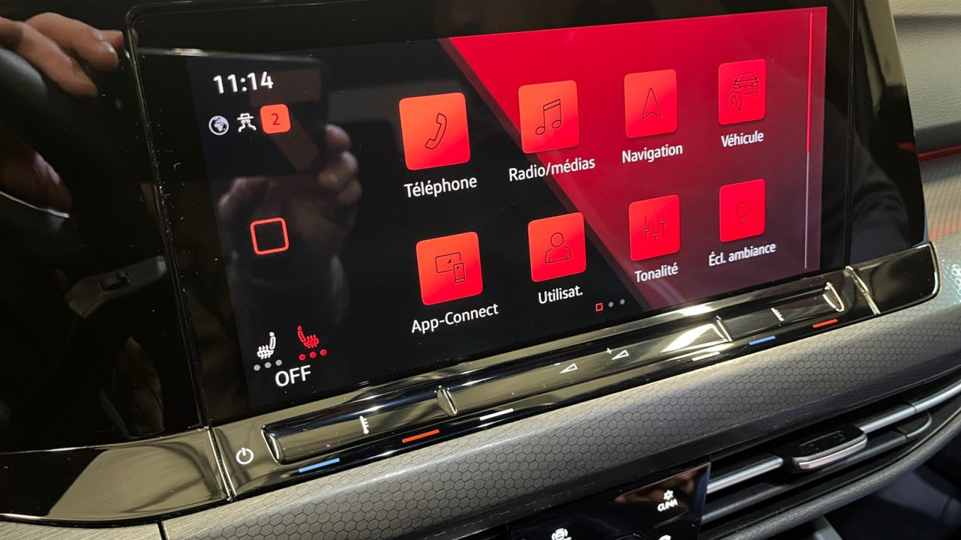 VOLKSWAGEN GOLF 2.0 TSI - 300 - DSG 7  VIII BERLINE GTI Clubsport 