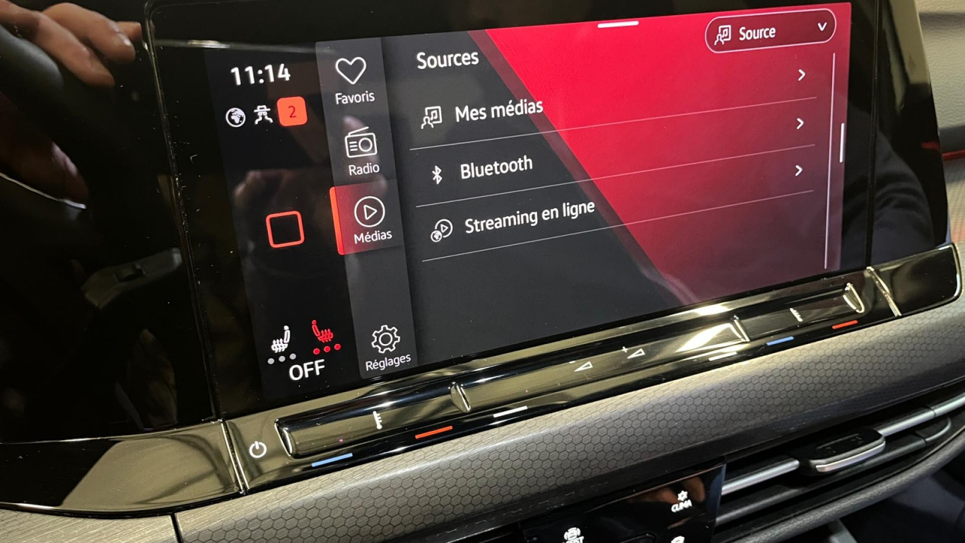 VOLKSWAGEN GOLF 2.0 TSI - 300 - DSG 7  VIII BERLINE GTI Clubsport 