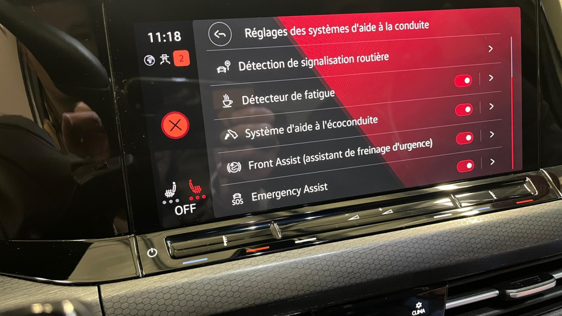 VOLKSWAGEN GOLF 2.0 TSI - 300 - DSG 7  VIII BERLINE GTI Clubsport 