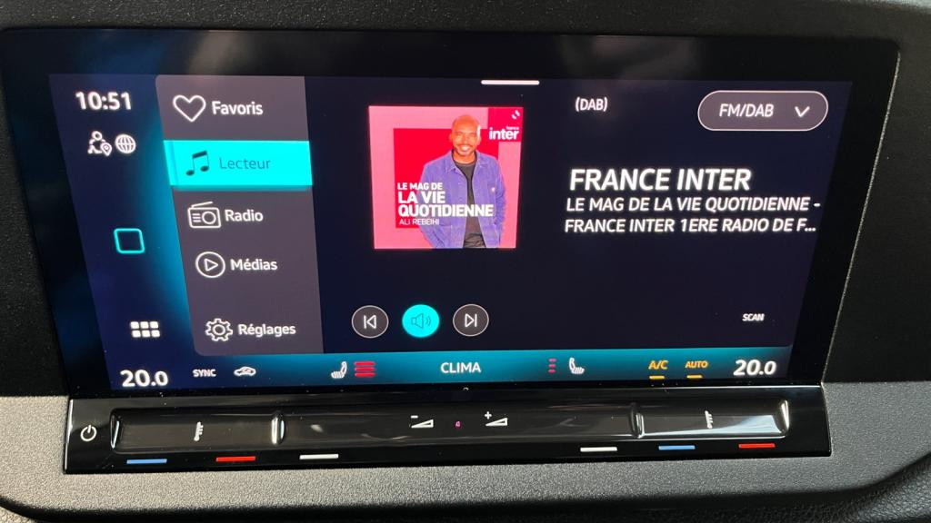 Nouvelle VOLKSWAGEN CADDY Maxi 1.5 eHybrid - 150 - DSG 6 - 7pl COMBI Maxi Life 